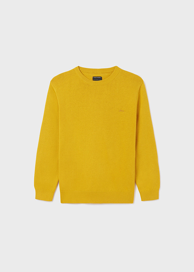 Chompa de hilo amarillo