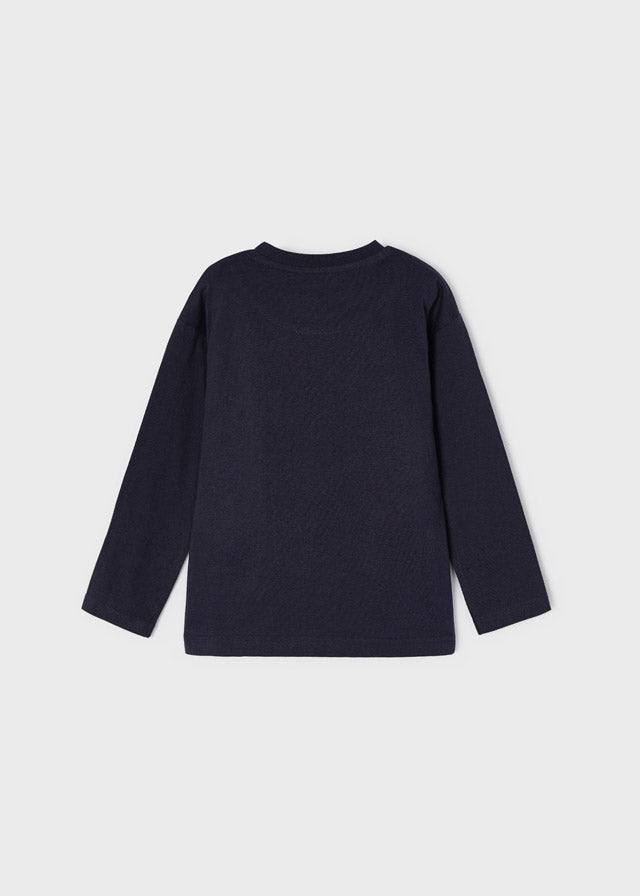 Camiseta M/L embossed