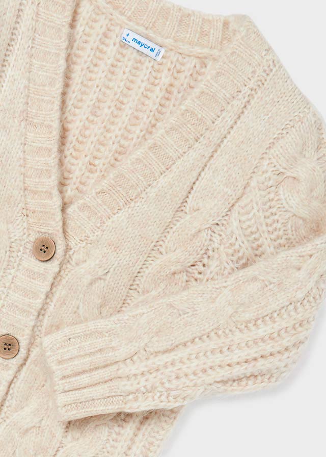 Chompa tricot trenzas