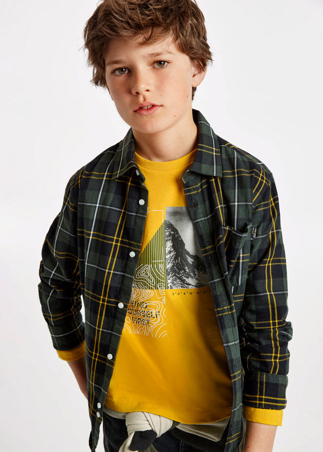 Camisa M/L cuadros
