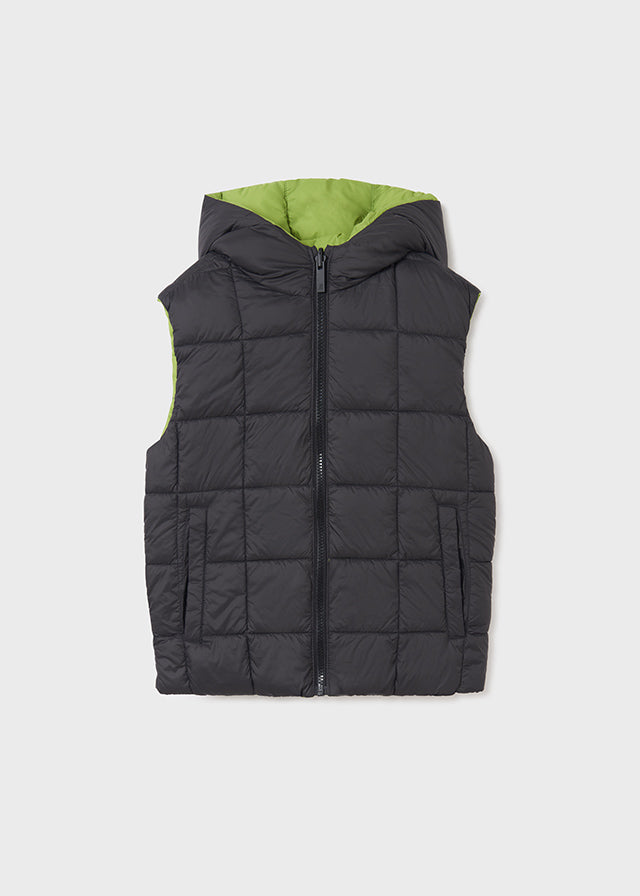 Chaleco reversible verde
