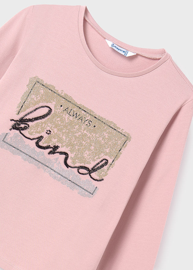 Camiseta M/L estampado