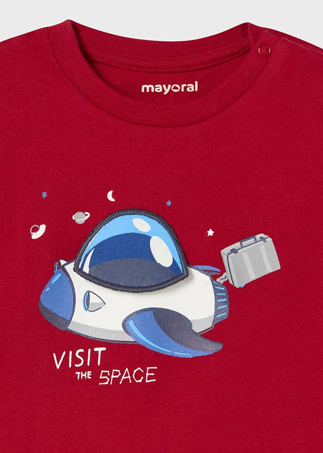 Camiseta m/l play "space"