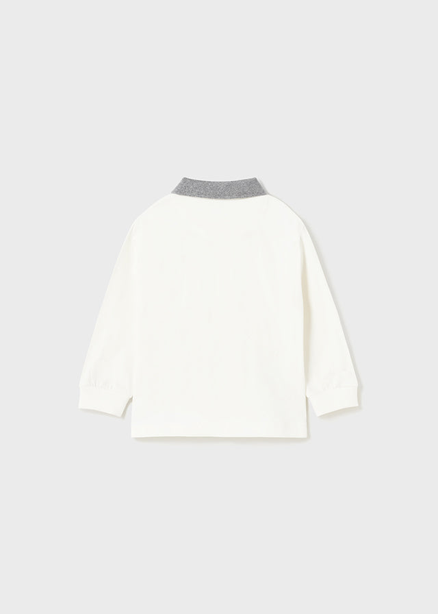 Polo M/l cuello camisero