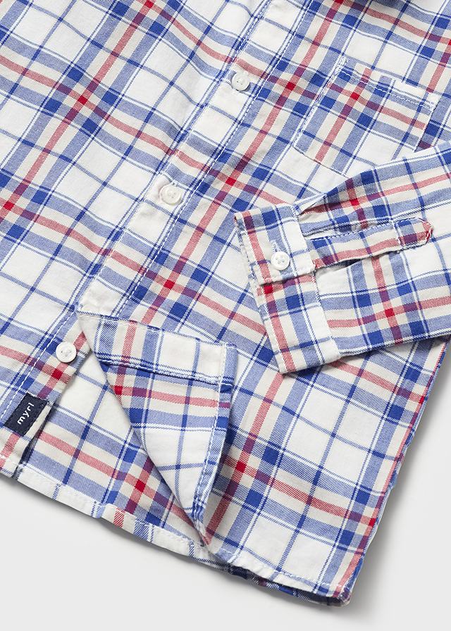 Camisa m/l cuadros viella