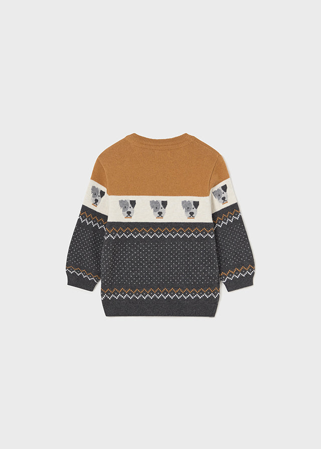 Jersey jacquard posicionado