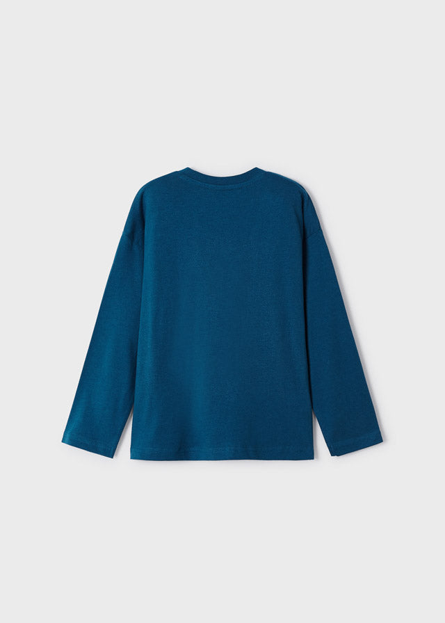 Camiseta m/l puff prints