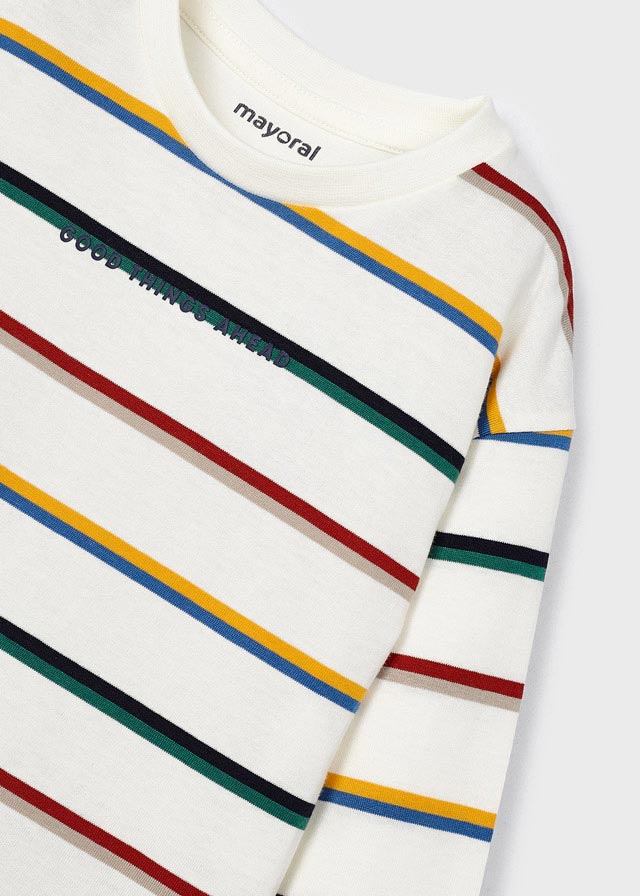 Set 2 camisetas m/l rayas