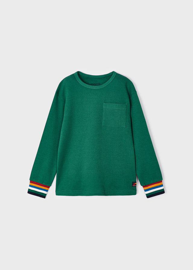 Camiseta M/L punto gofrado