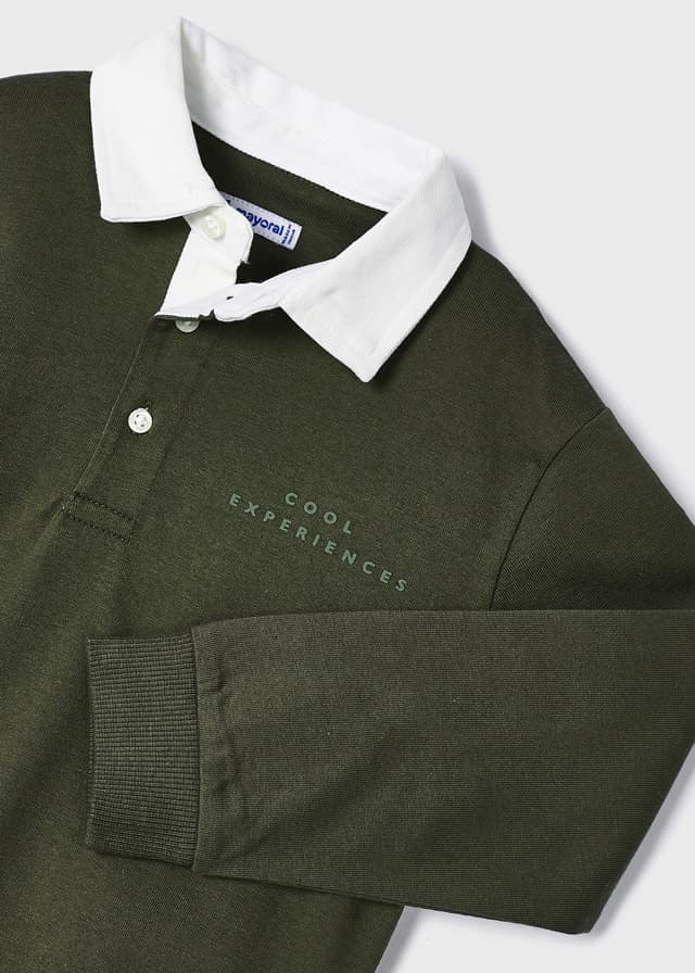 Polo cuello camisero
