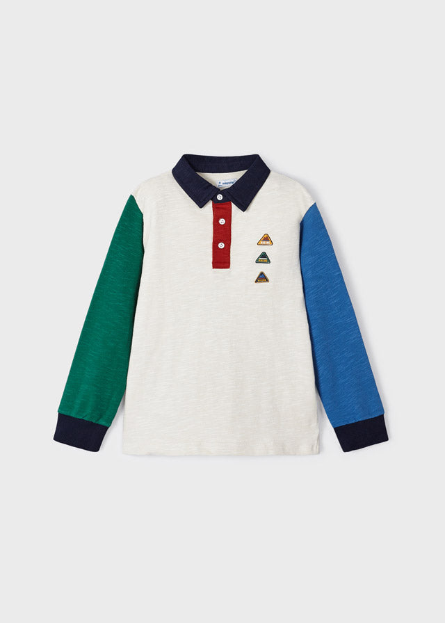 Polo cuello camisa M/L