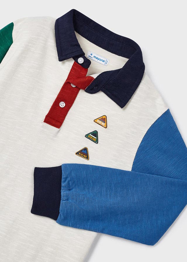 Polo cuello camisa M/L