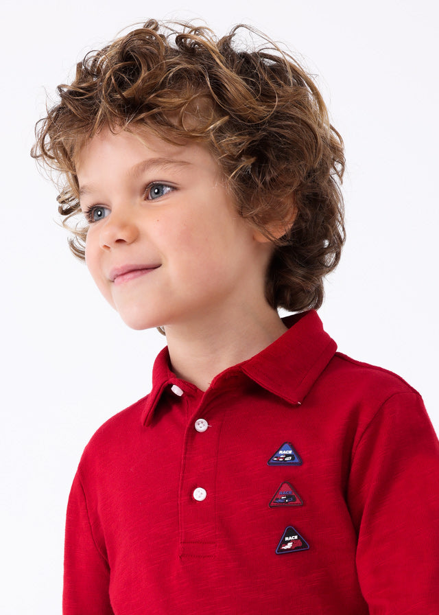 Polo M/L cuello camisero