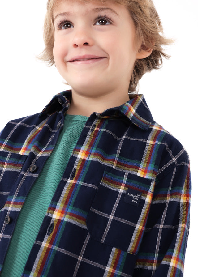 Sobrecamisa cuadros