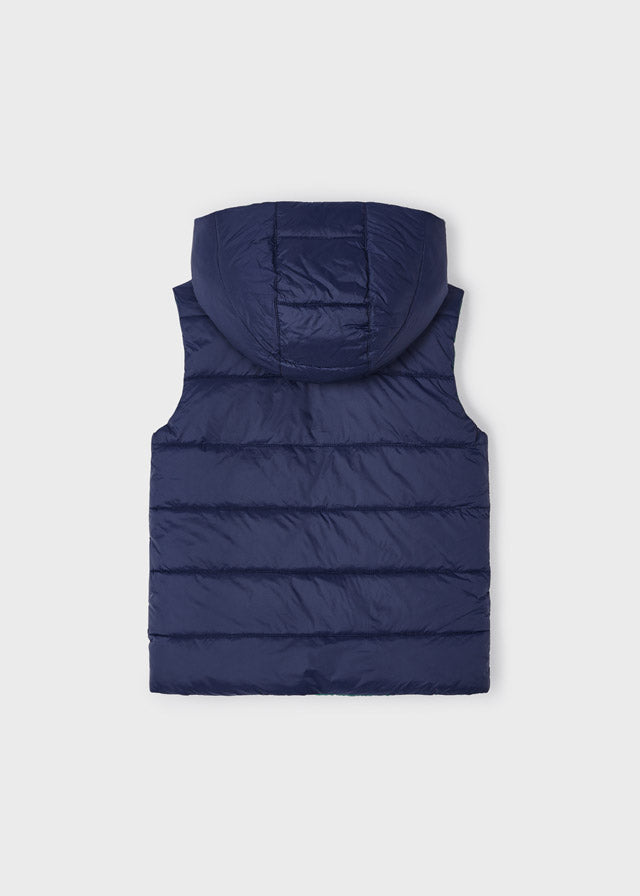 Chaleco reversible verde