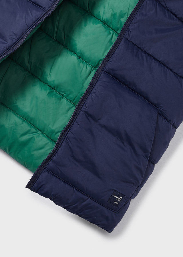 Chaleco reversible verde