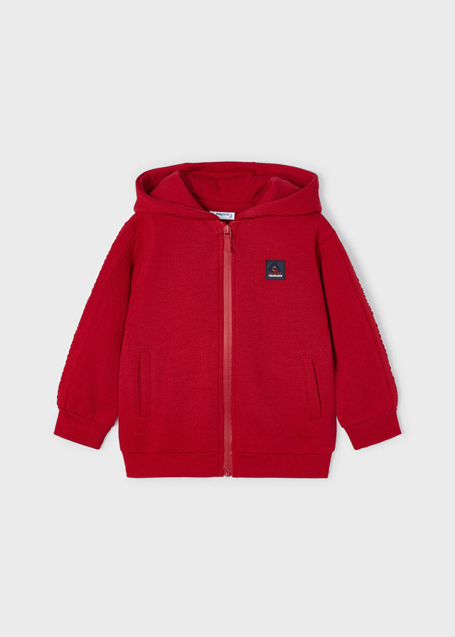 Casaca embossed rojo