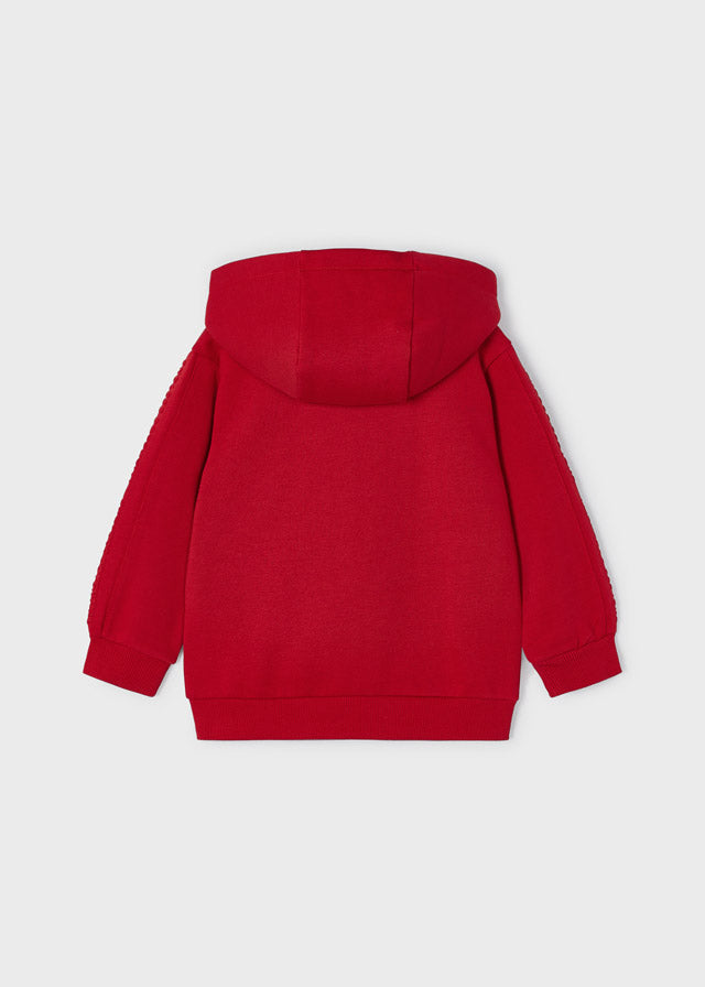 Casaca embossed rojo