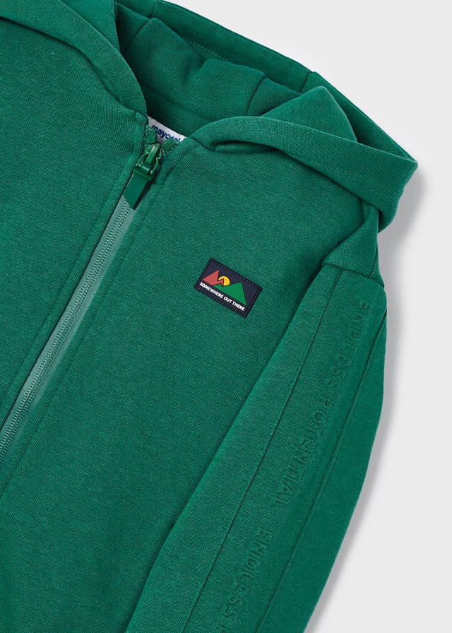 Casaca embossed verde