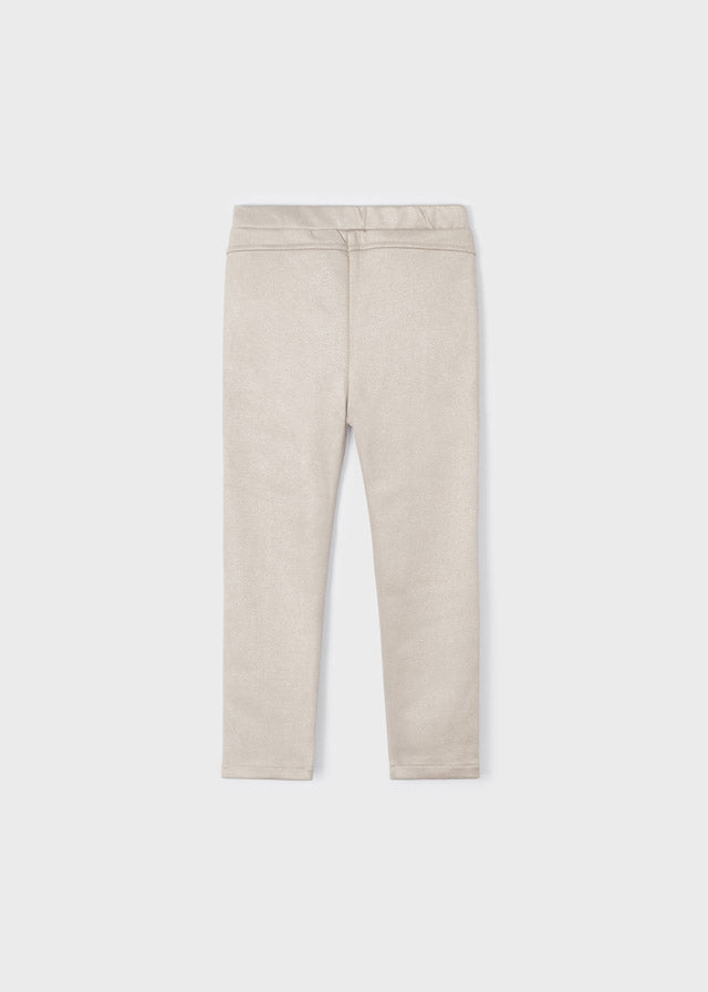Pantalón largo con brillo