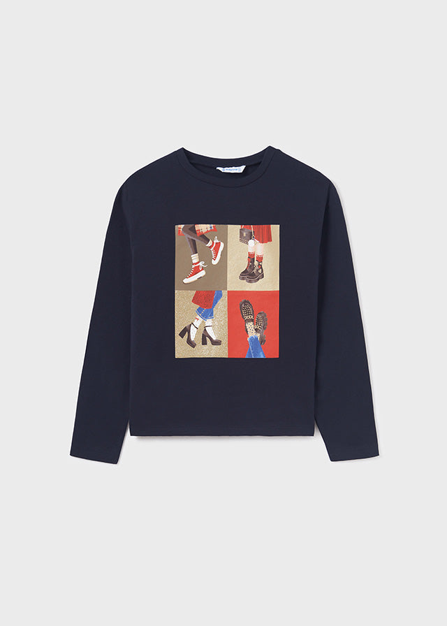 Camiseta M/L zapatos