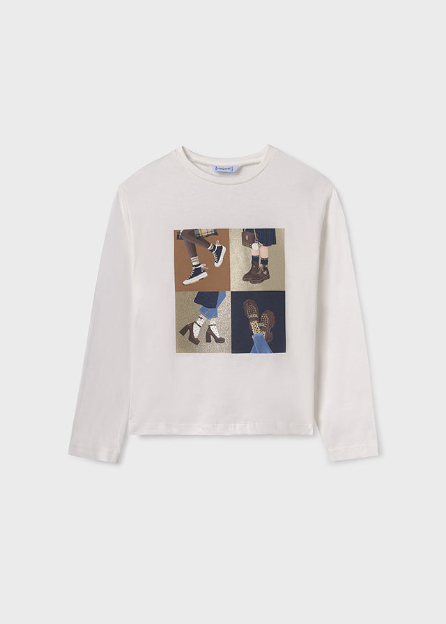 Camiseta M/L zapatos