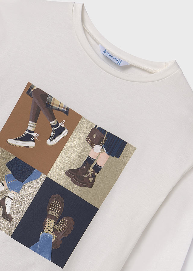 Camiseta M/L zapatos