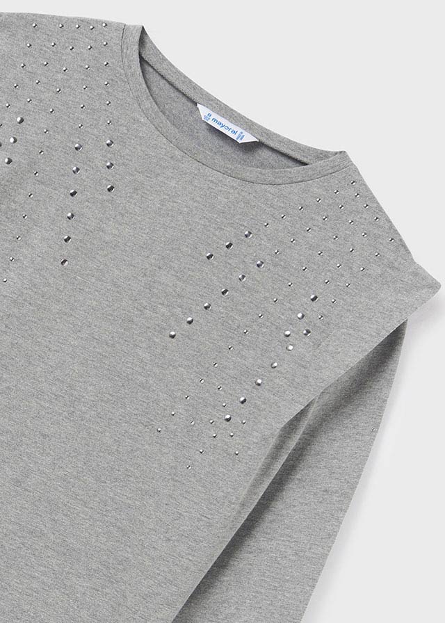 Camiseta M/L tachuelas