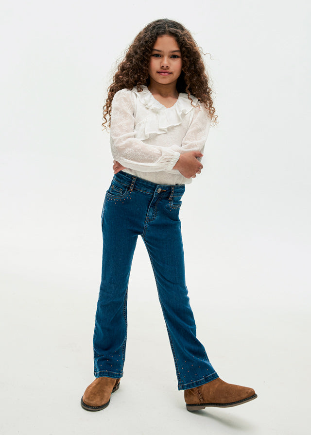 Blusa volantes