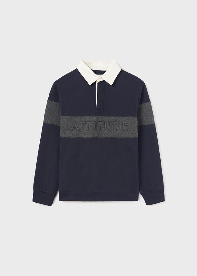 Polo M/L cuello camisero