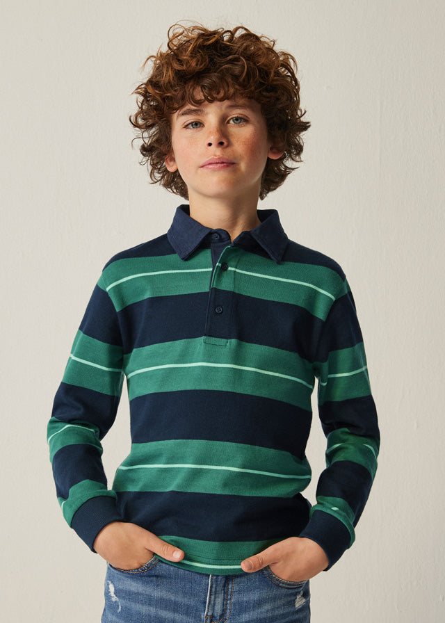Polo M/L rayas bloque