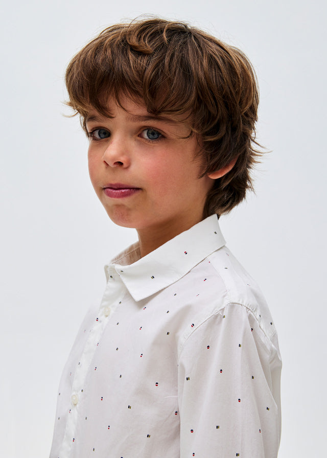 Camisa M/L estampada