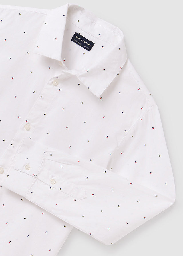 Camisa M/L estampada