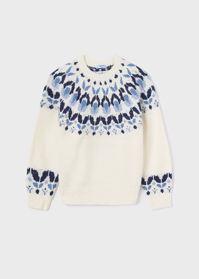 Jersey jacquard
