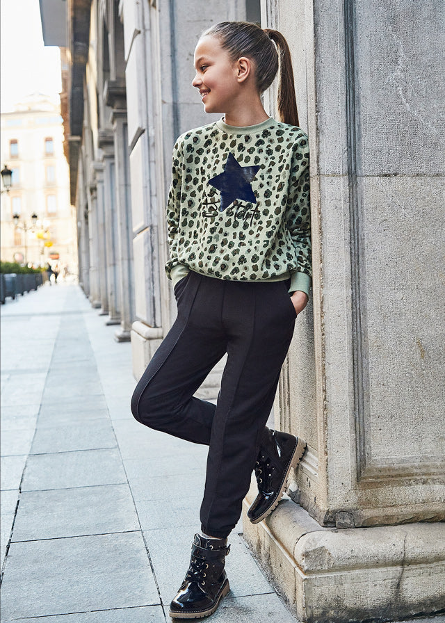 Pantalón chandal felpa