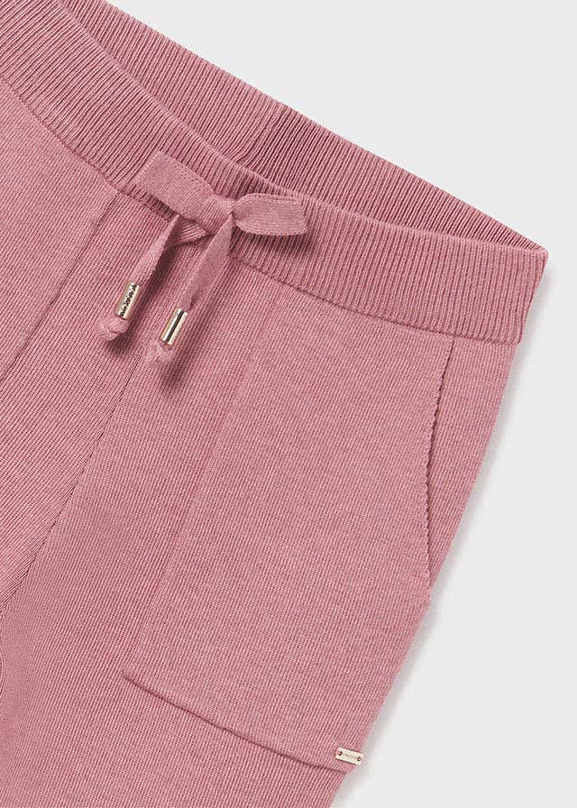 Conj. pantalon largo tricot