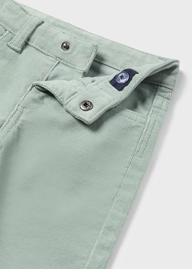 Pantalon Pana slim fit basico