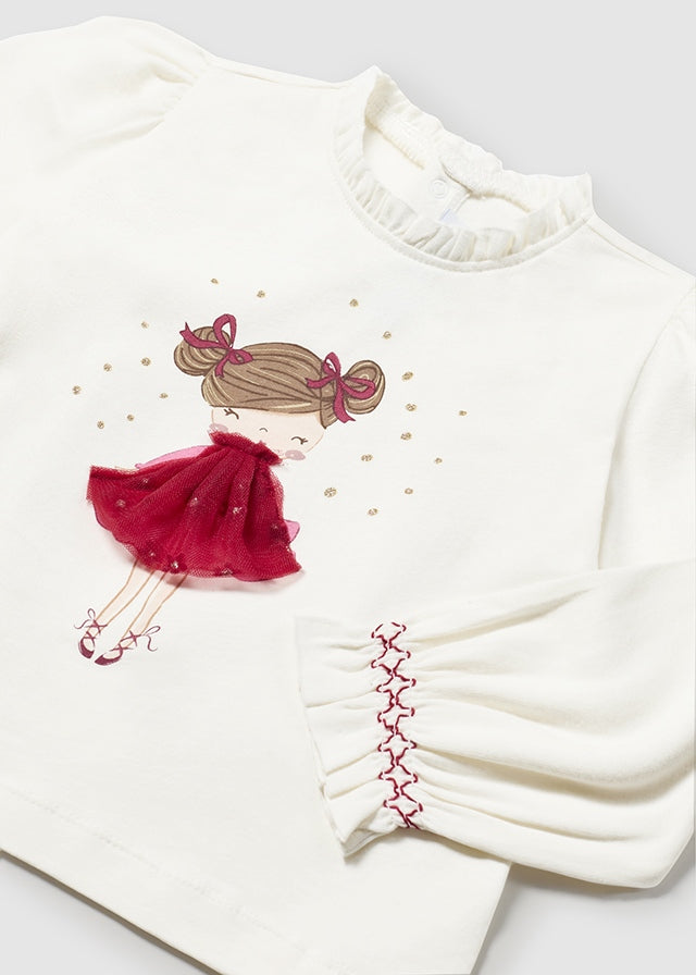 Camiseta m/l vestir