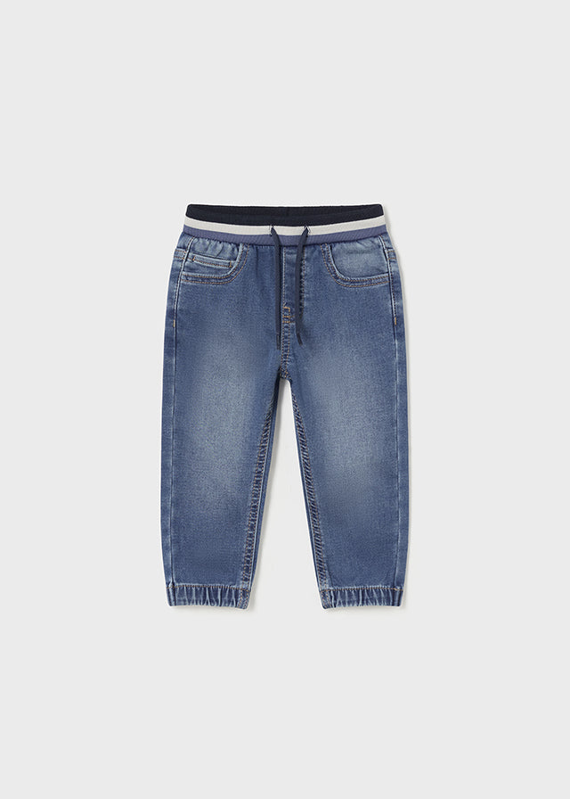 Pantalon jogger soft denim