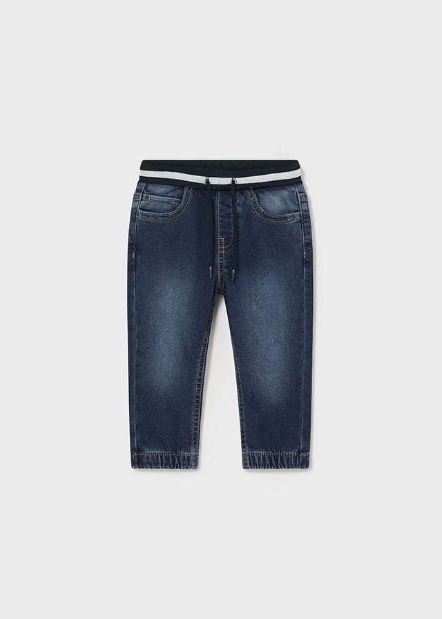 Pantalon jogger soft denim