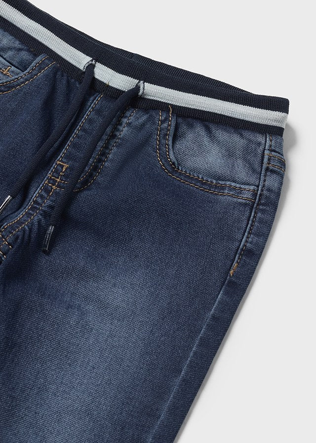 Pantalon jogger soft denim