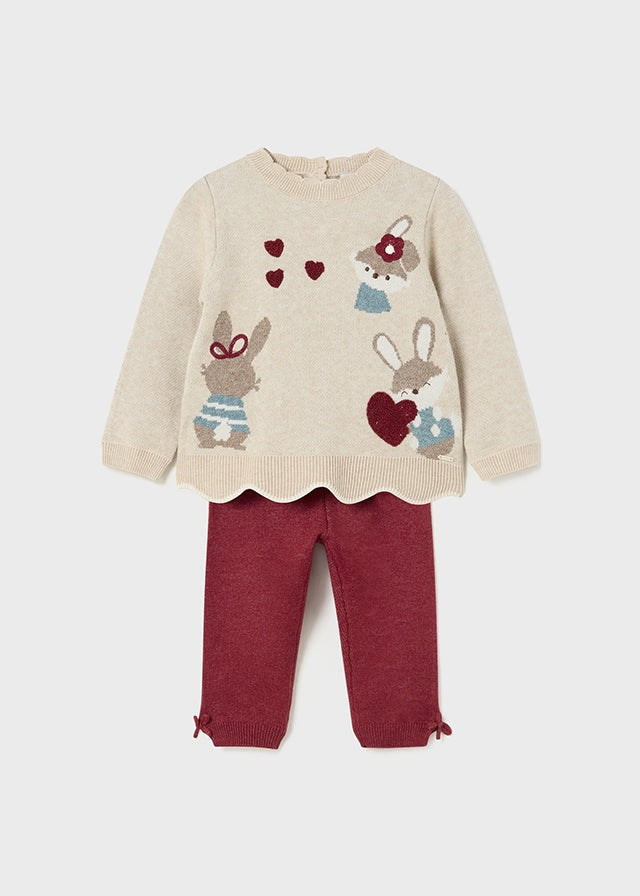 Conj. Tricot pantalon