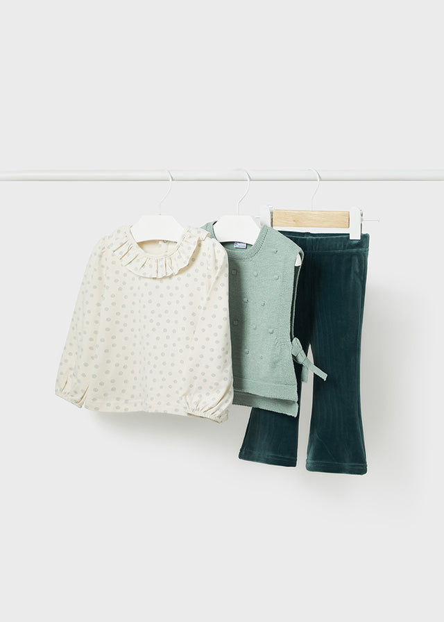Conj. Pantalon con chaleco