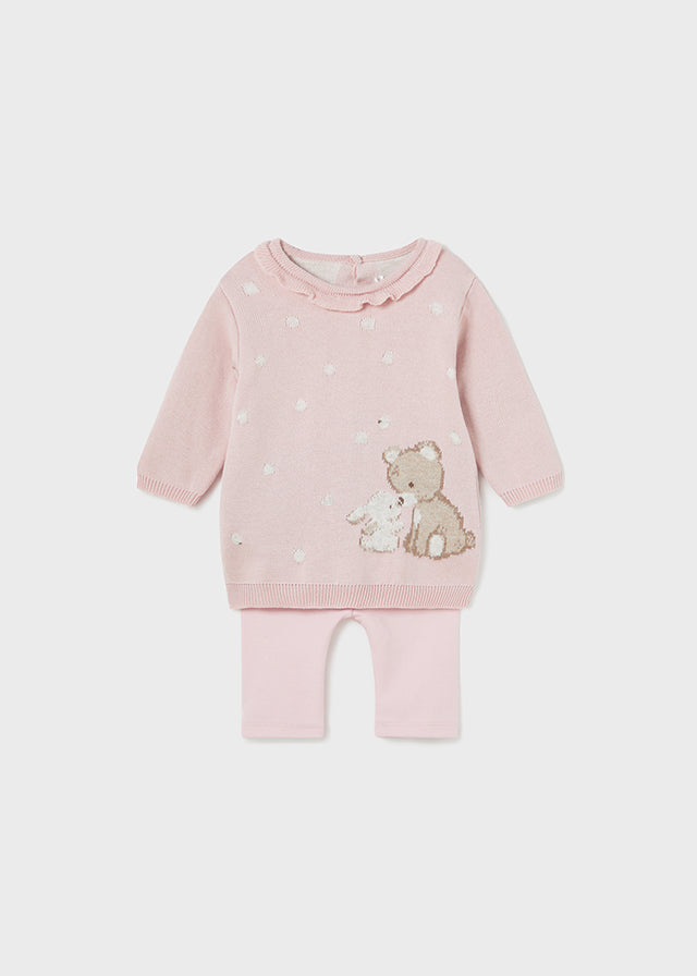 Conj. Leggings tricot