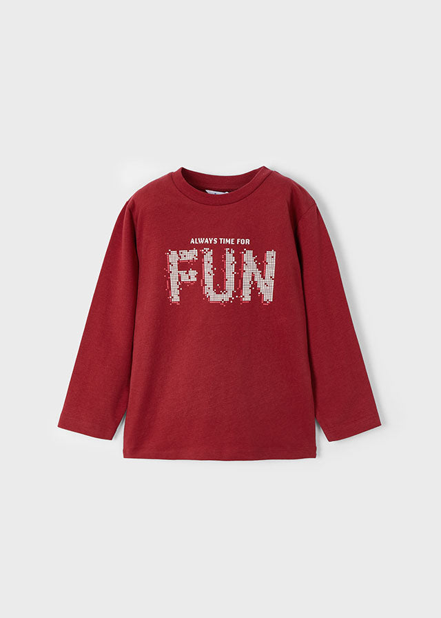 Set camisetas m/l rayas/liso