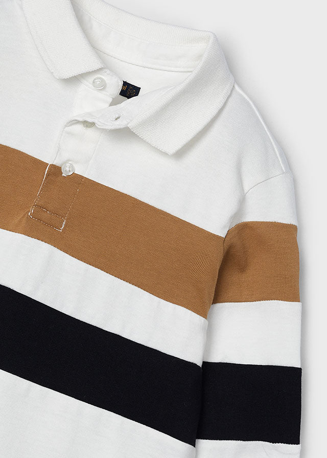 Polo m/l color block