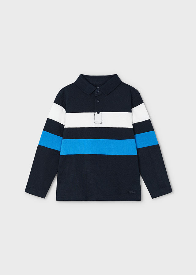 Polo m/l color block