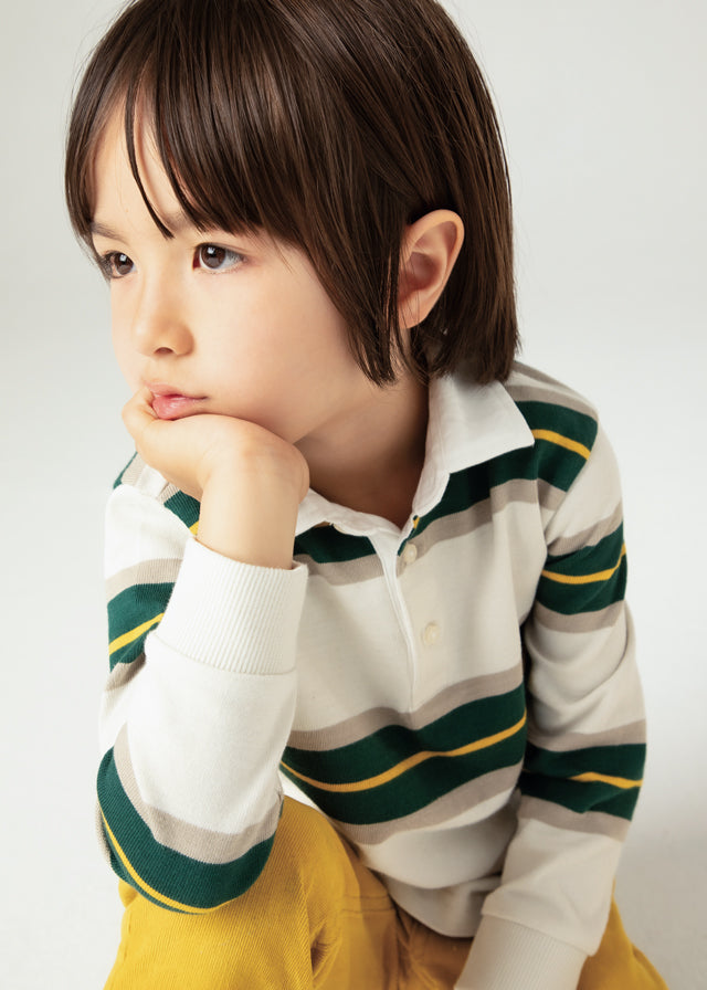 Polo m/l rayas