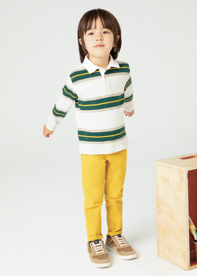Polo m/l rayas