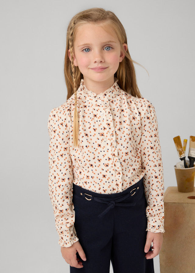 Blusa viella estampada